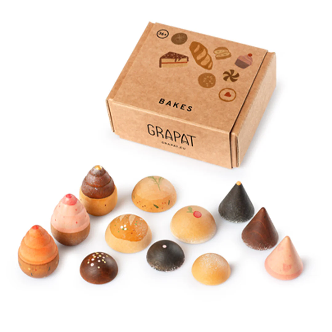 grapat houten bakwaren - 12st - Image 4
