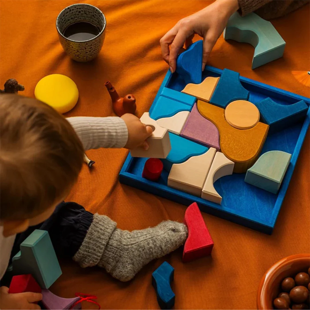 grimm's bouwblokken set - wave - 22st - Image 5