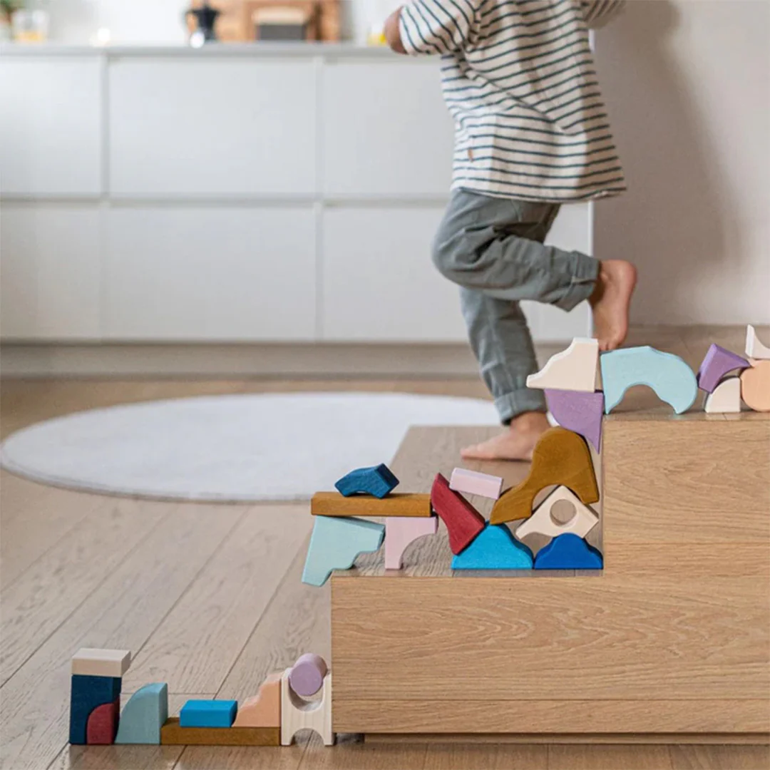 grimm's bouwblokken set - wave - 22st - Image 6