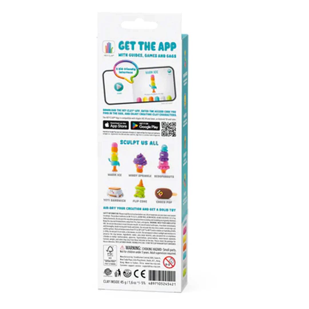 hey clay boetseerklei nice ice cream - warm ice - 3st - Image 4