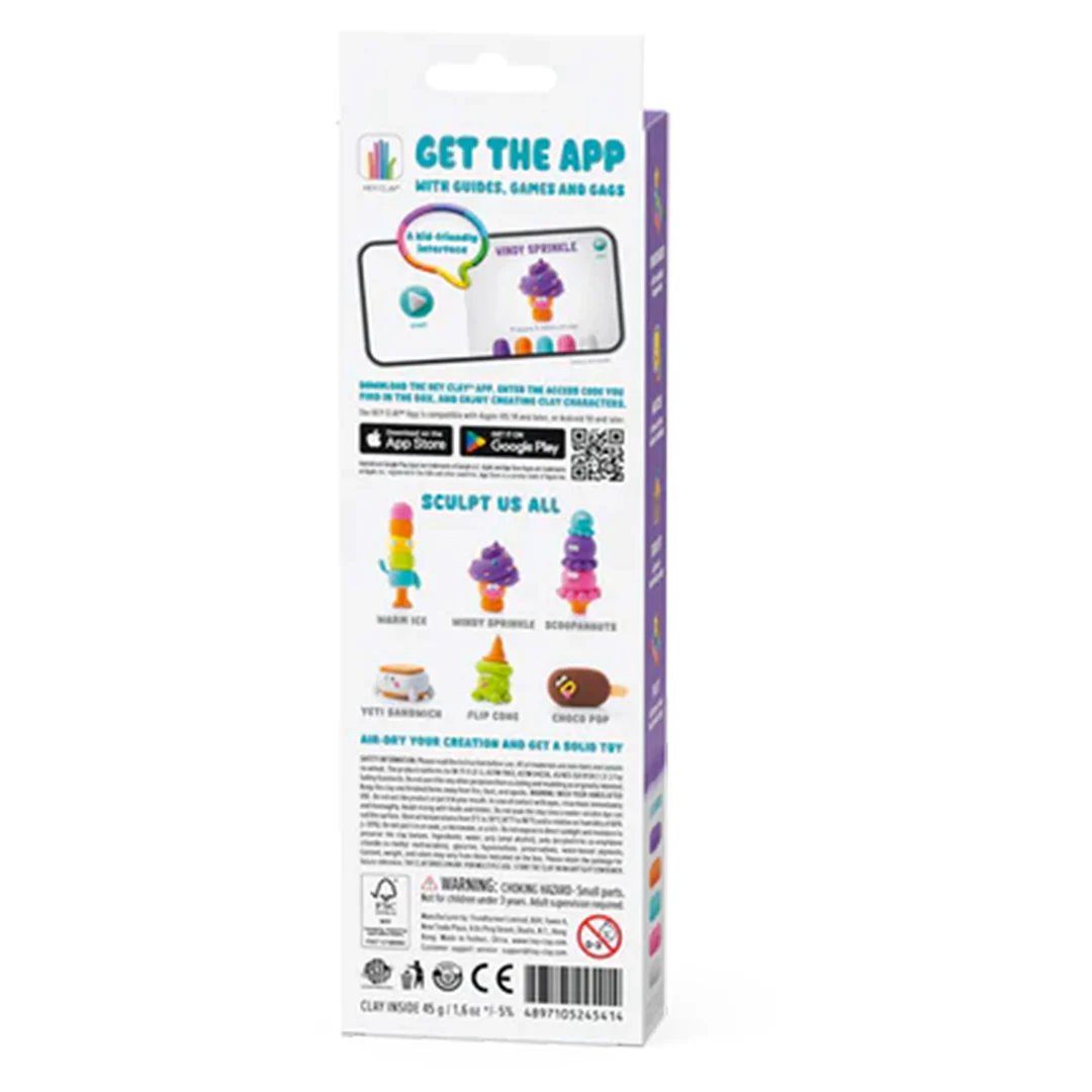 hey clay boetseerklei nice ice cream - windy sprinkles - 3st - Image 4