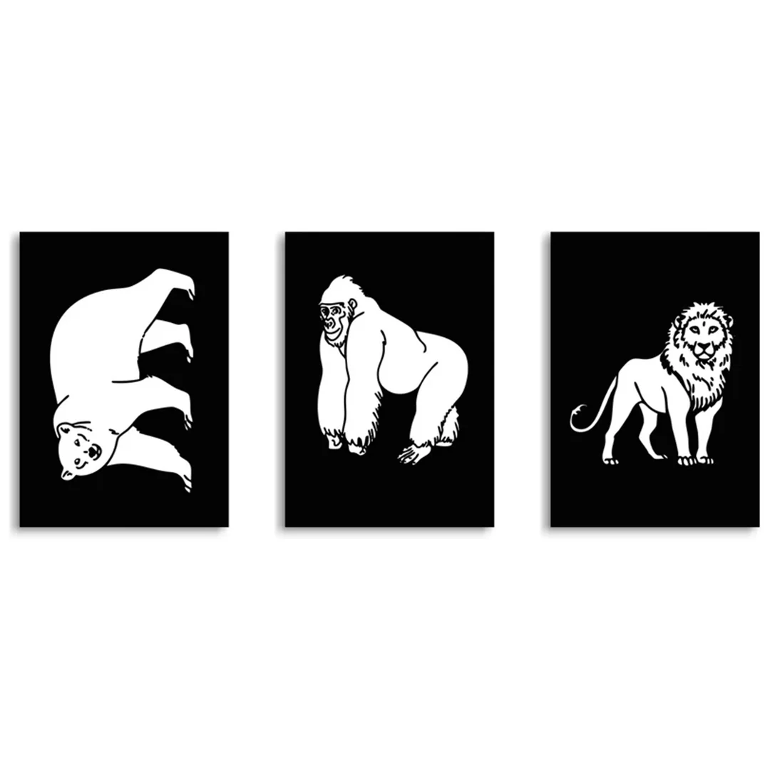 kidywolf kidyneon knutselpakket wanddecoratie - dieren - Image 7