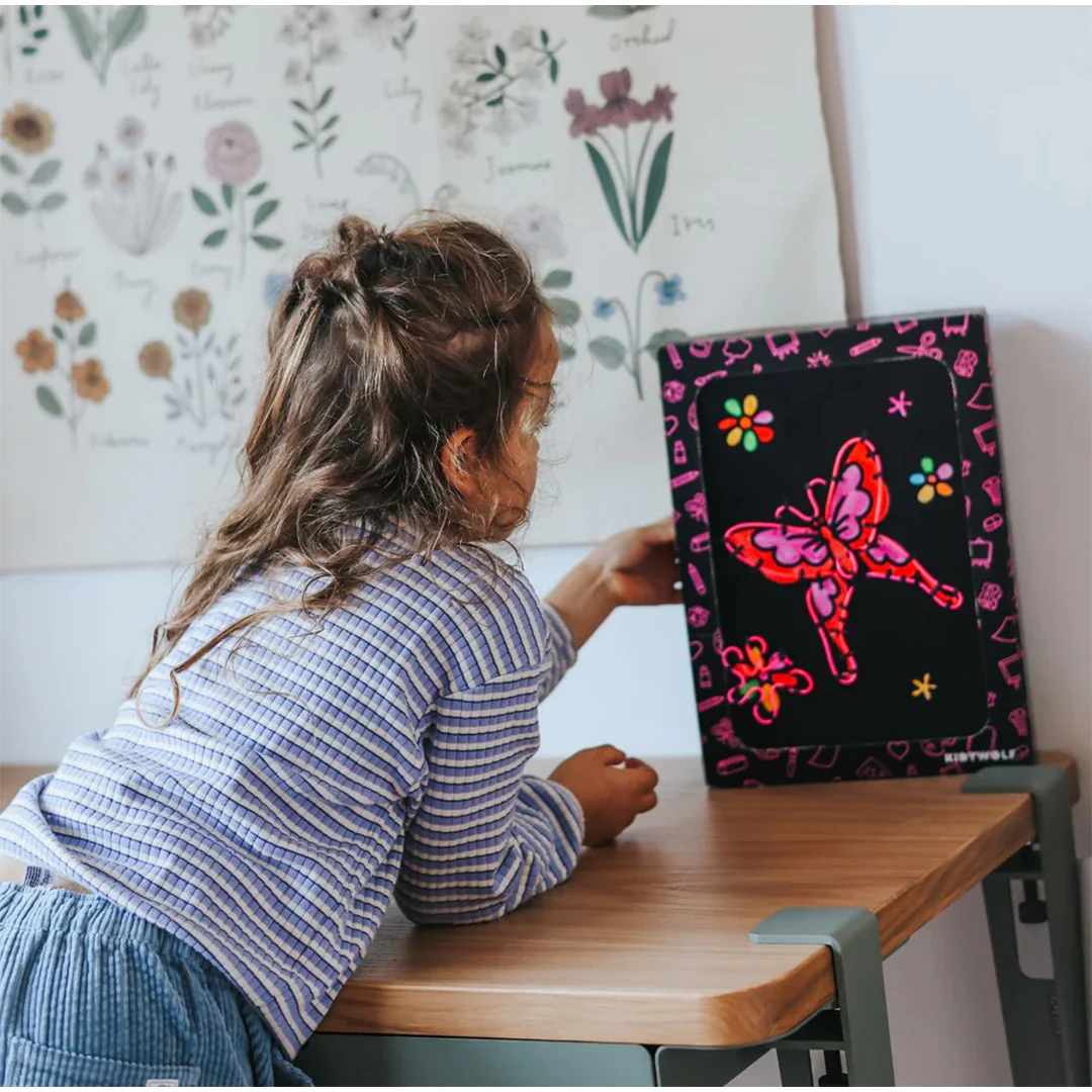 kidywolf kidyneon knutselpakket wanddecoratie - er was eens - Image 3