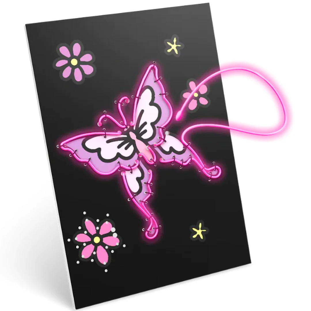 kidywolf kidyneon knutselpakket wanddecoratie - er was eens - Image 5