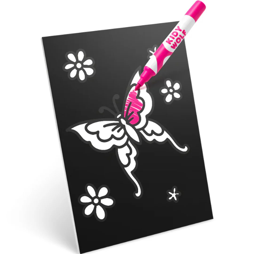 kidywolf kidyneon knutselpakket wanddecoratie - er was eens - Image 6