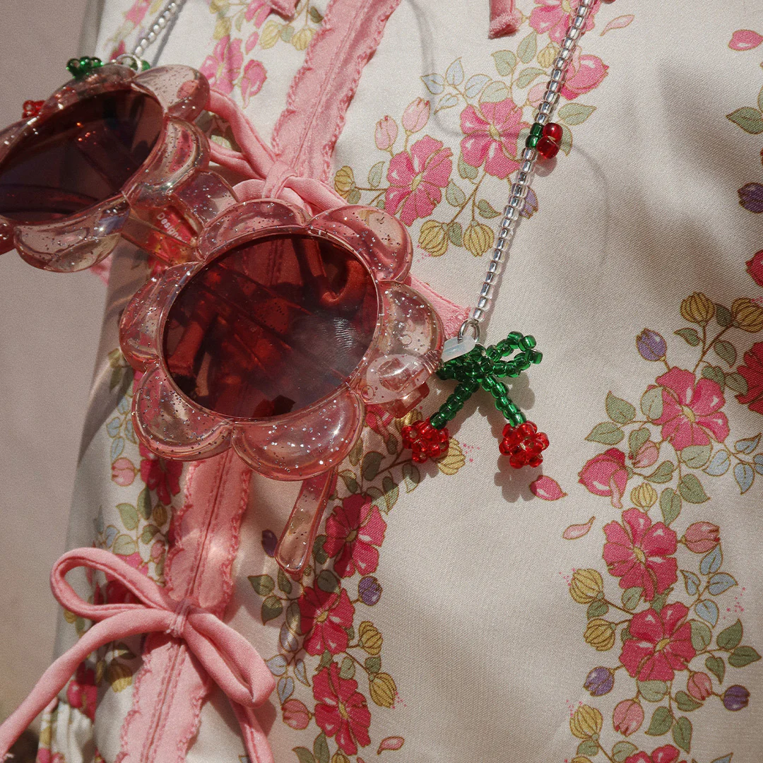 konges sløjd brillenkoord - cherry - Image 6