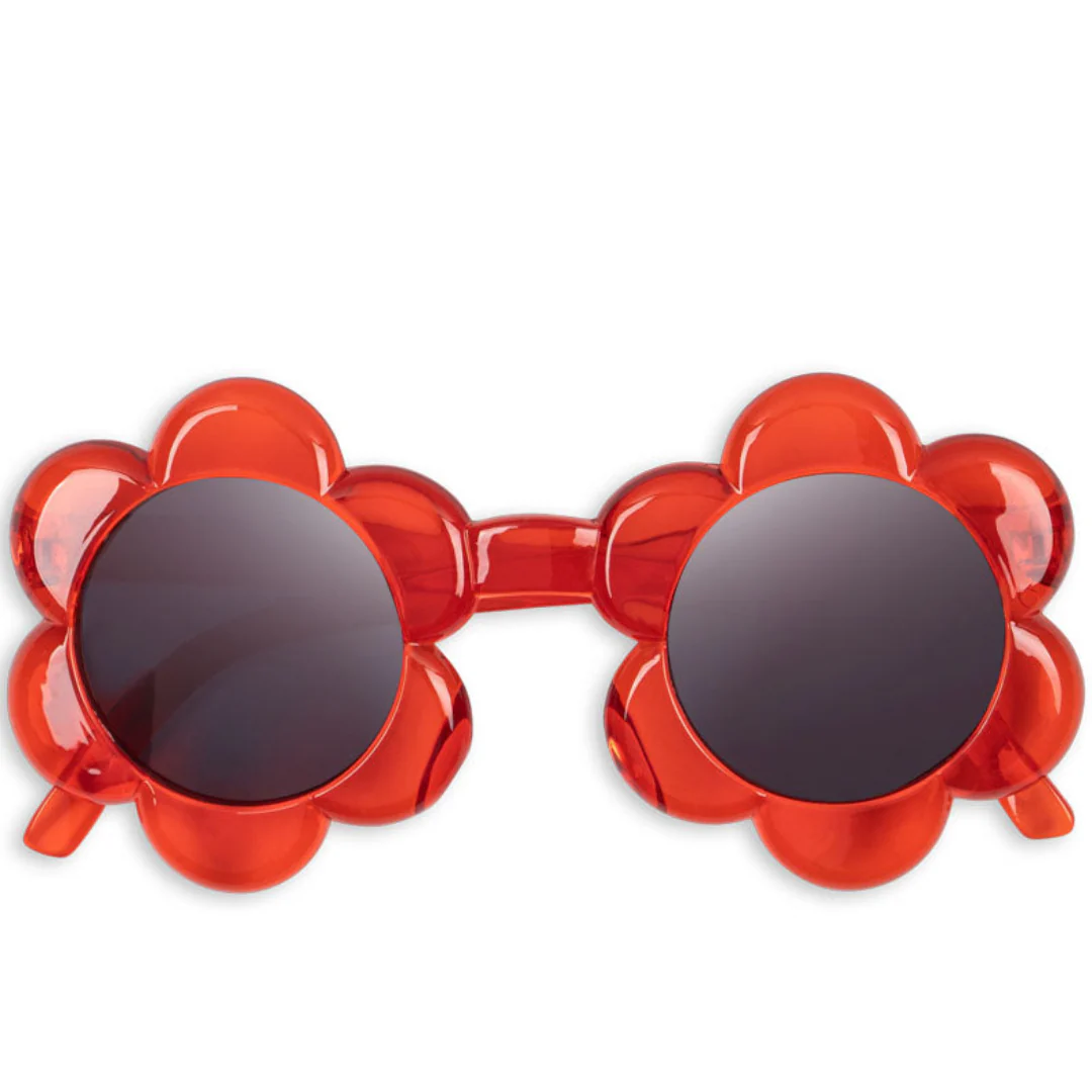 konges sløjd gepolariseerde zonnebril flower - rood - Image 4