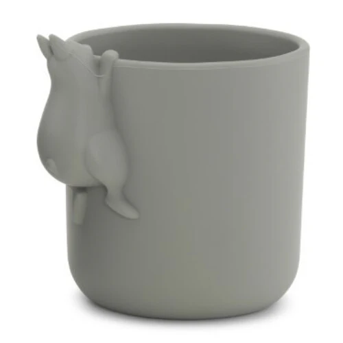 konges sløjd siliconen kinderkom en beker bunny - whale - Image 3