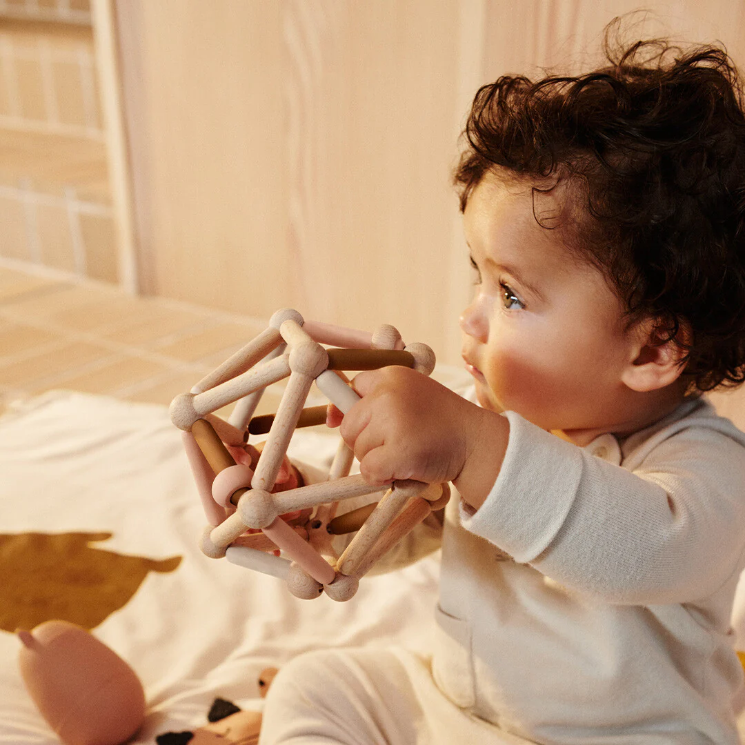 liewood grijpspeeltje annemette - mustard multi mix - Image 3