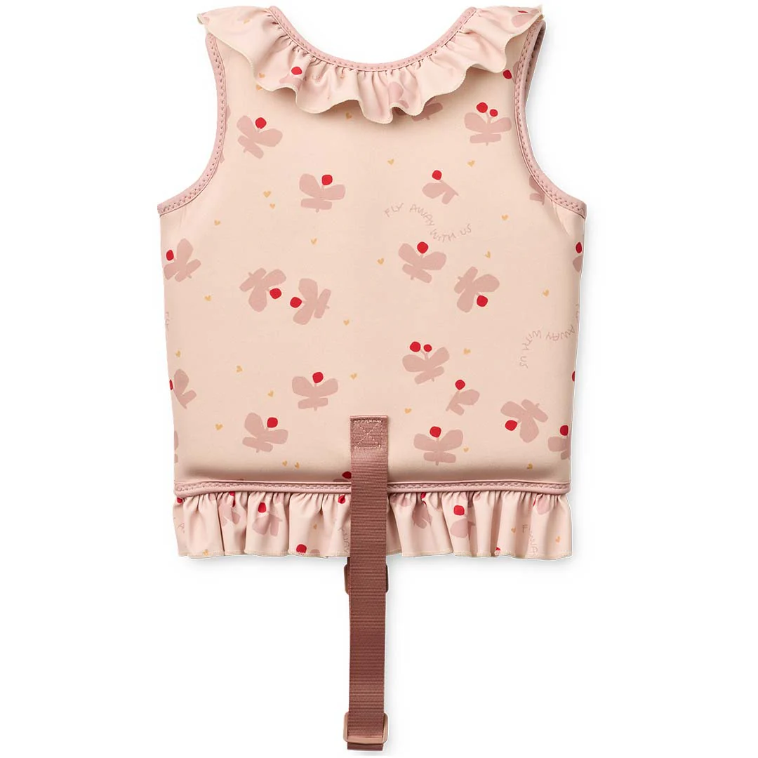 liewood zwemvest dove met ruches - butterfly - apple blossom - 15-19 kg - Image 4