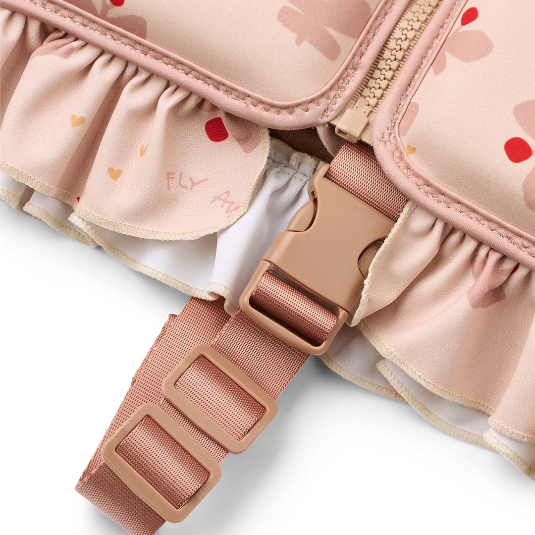 liewood zwemvest dove met ruches - butterfly - apple blossom - 19-30 kg - Image 3