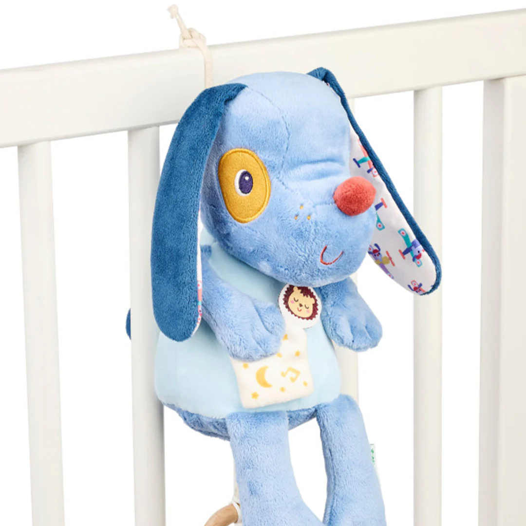 lilliputiens muzieknuffel glow in the dark - jules de hond - 23 cm - Image 3