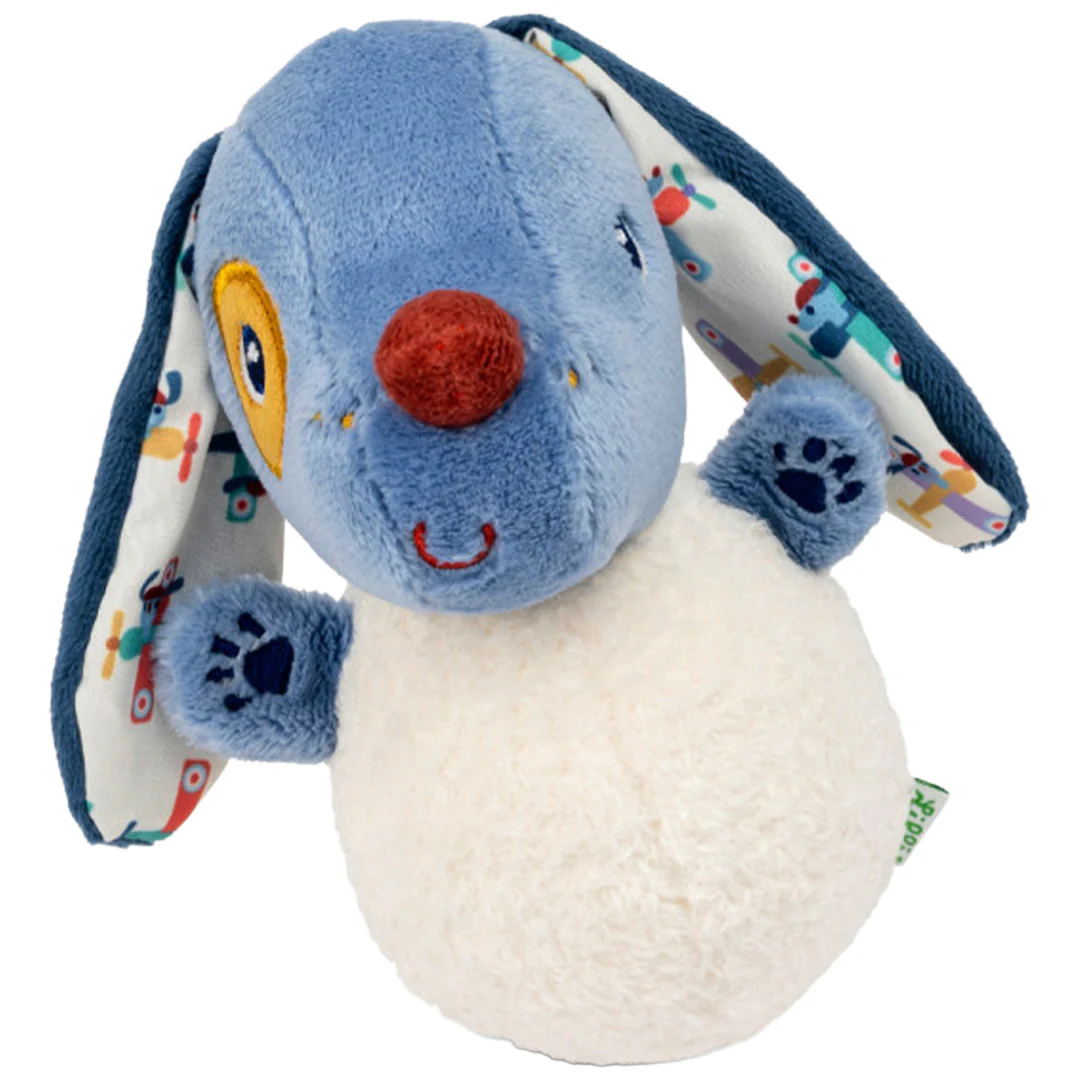 lilliputiens muzieknuffel tuimelaar - jules de hond - 19,5 cm - Image 4