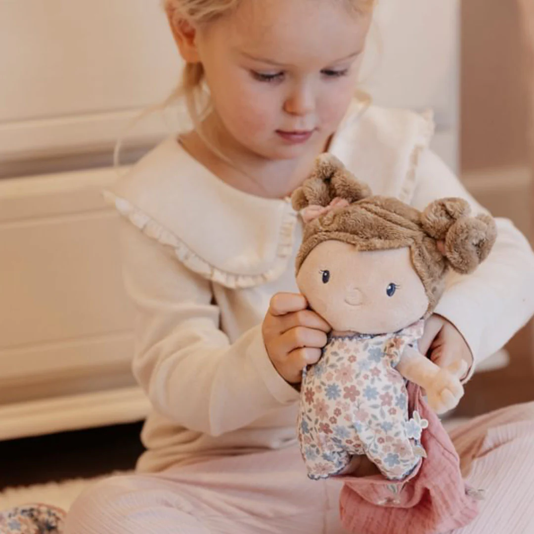 little dutch babypop in reiswieg - rosa - Image 6