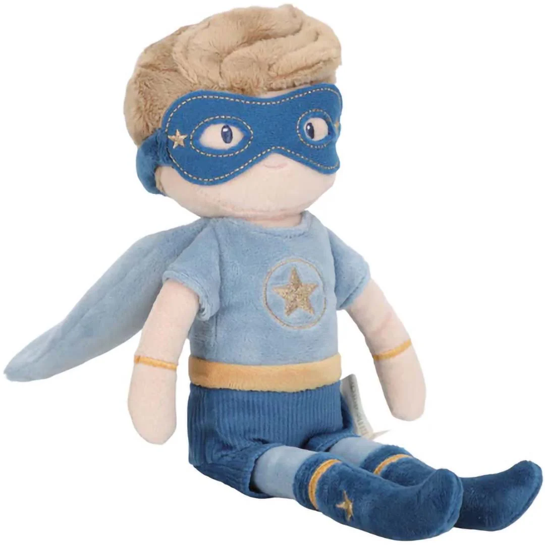 little dutch knuffelpop jim - superheld - 35 cm - Image 4