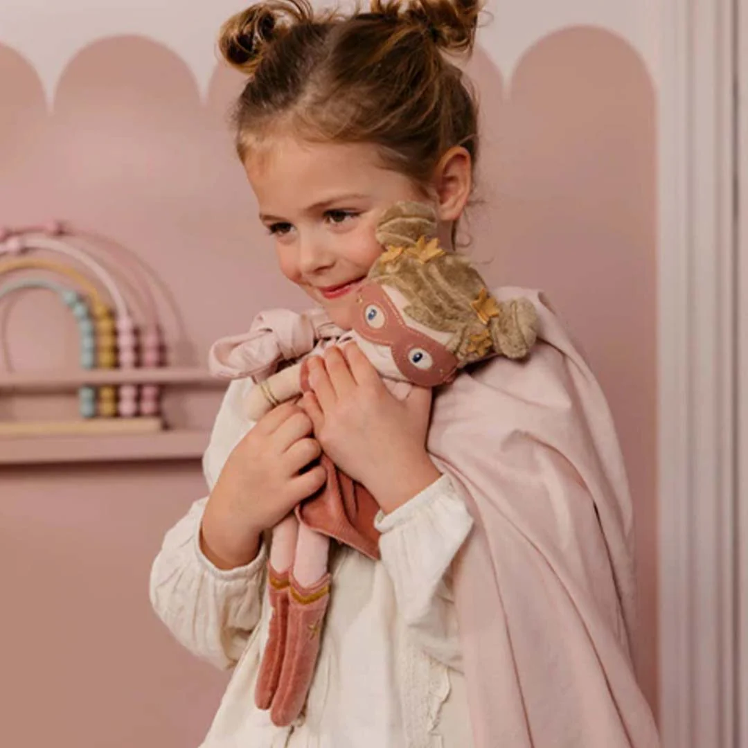 little dutch knuffelpop rosa - superheld - 35 cm - Image 3