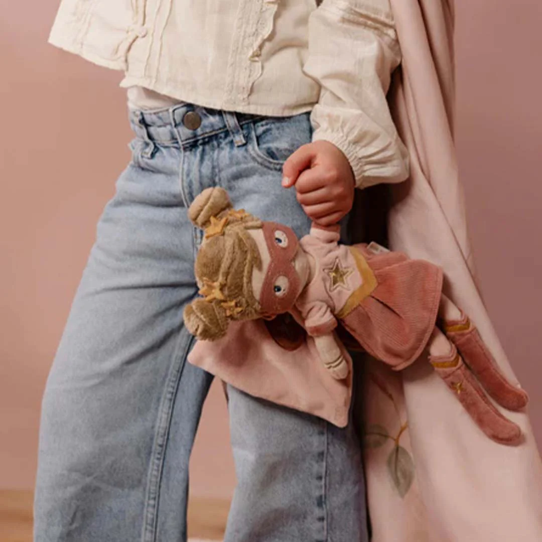 little dutch knuffelpop rosa - superheld - 35 cm - Image 6