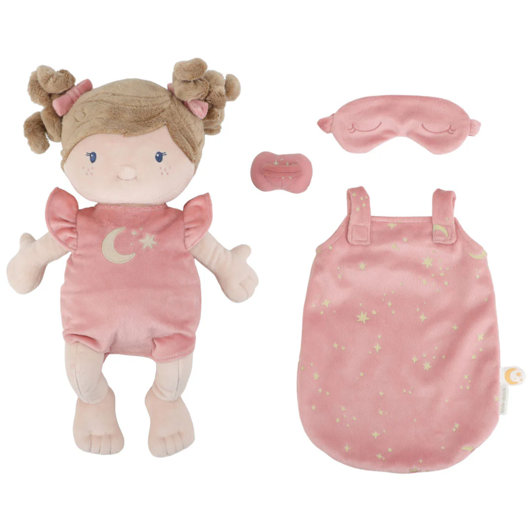 little dutch lappenpop rosa met slaapzak - Image 5