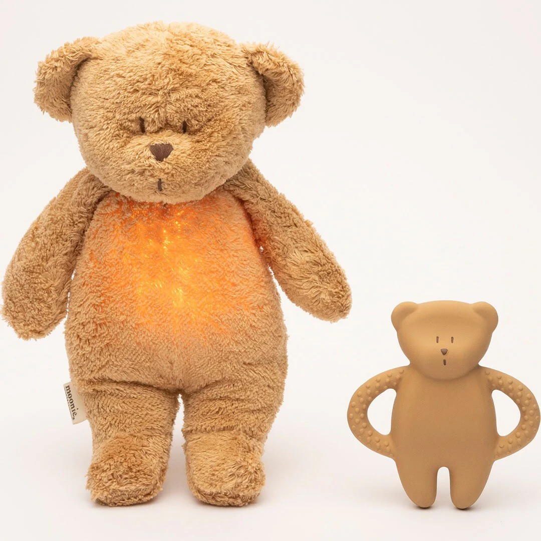 moonie bijtring bear - cappuccino natur - Image 3