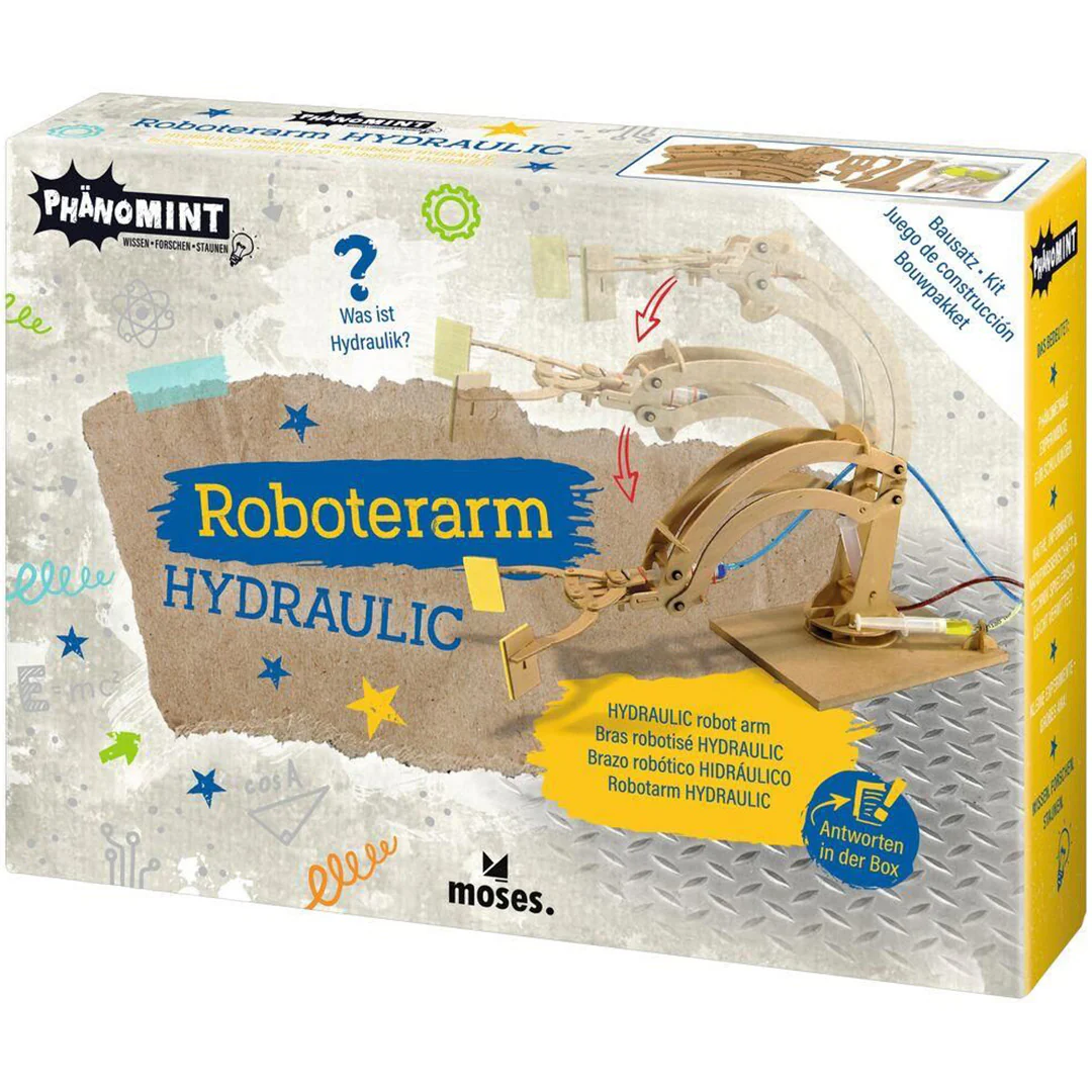 moses. bouwset hydraulische robotarm - Image 3