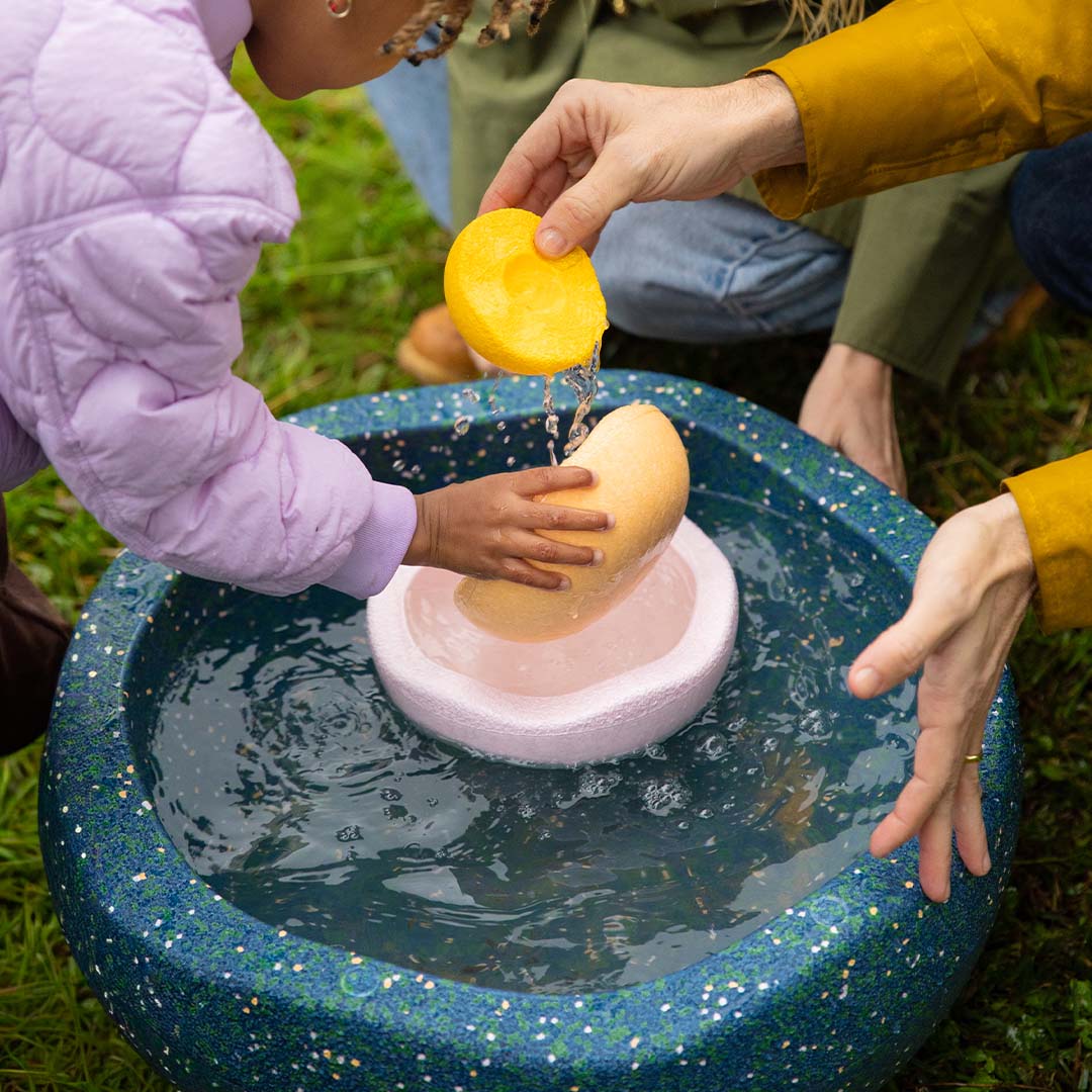 stapelstein waterspeelset - spring special - met grimm's drumstokje - Image 4