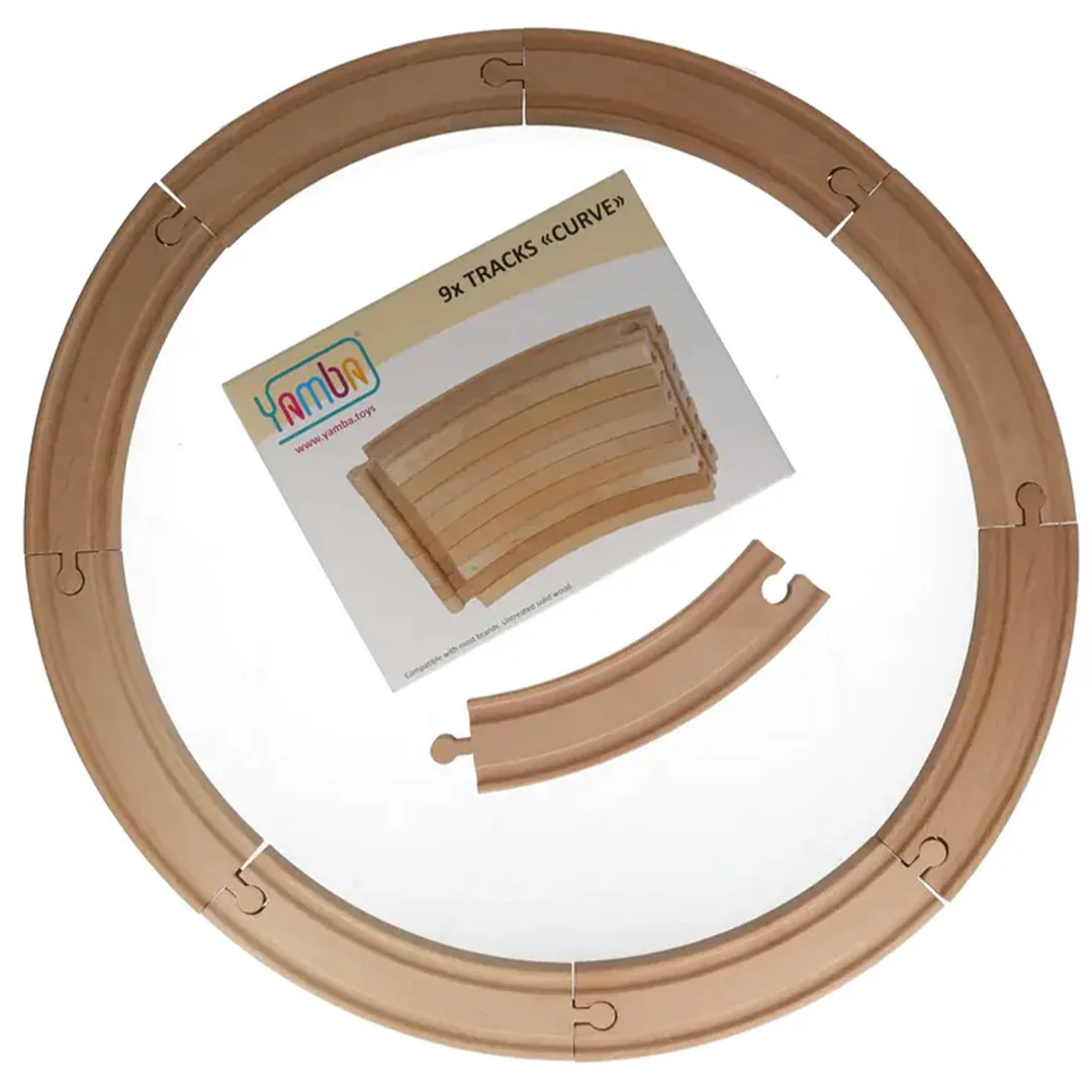 yamba toys treinbaanuitbreiding curve - 9st - Image 4